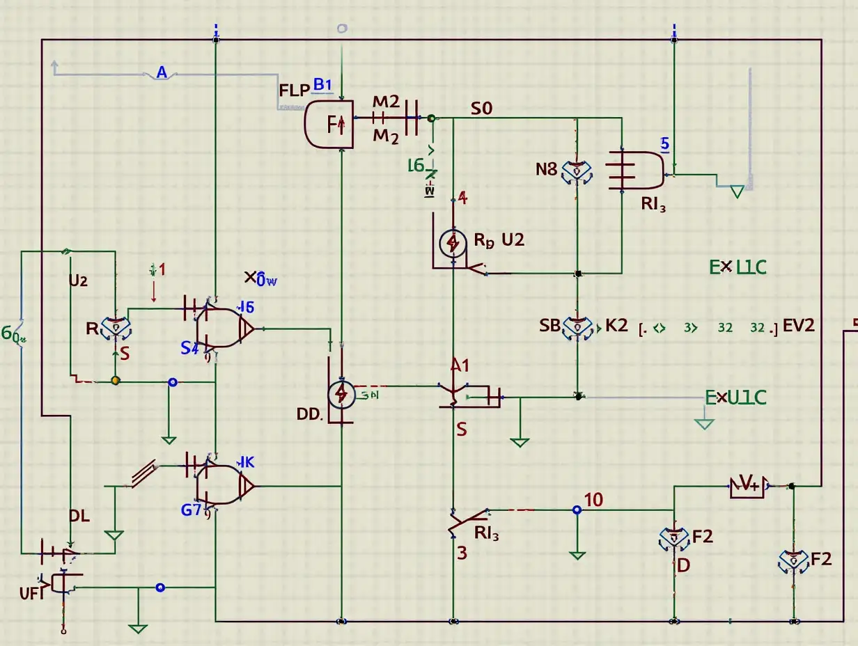 L1   L2   L3 | | [Fuses] | | | | [Main Contactor (K1)]---[Motor] | | [Star Contactor (K2)] | | [Delta Contactor (K3)] | | [Overload Relay]---[Stop Button]---[Start Button]---[Timer]