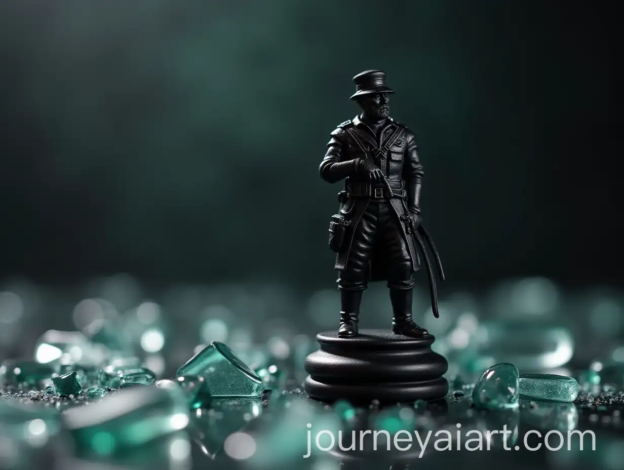 Black-Chess-Pawn-Amongst-Shattered-Glass