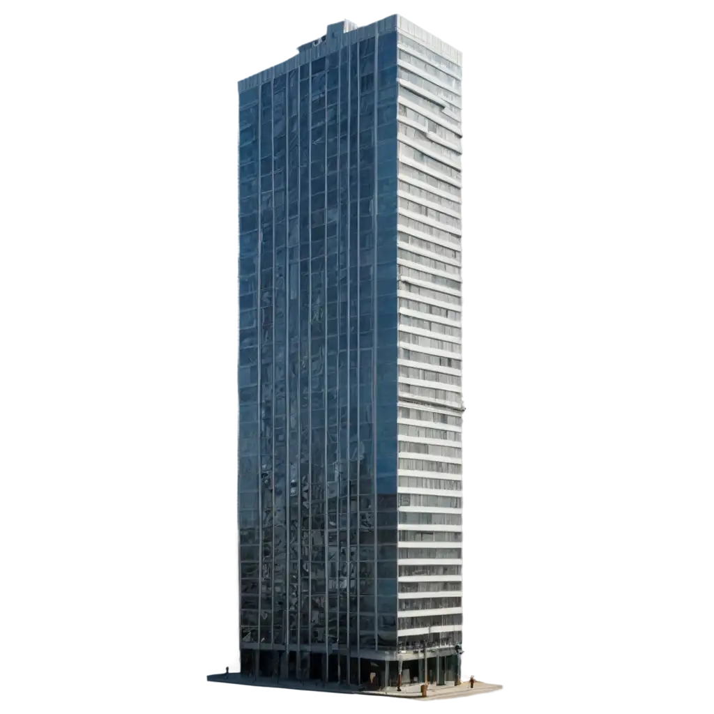 Realistic-PNG-Image-of-Two-SidebySide-Buildings-One-Taller-Than-the-Other