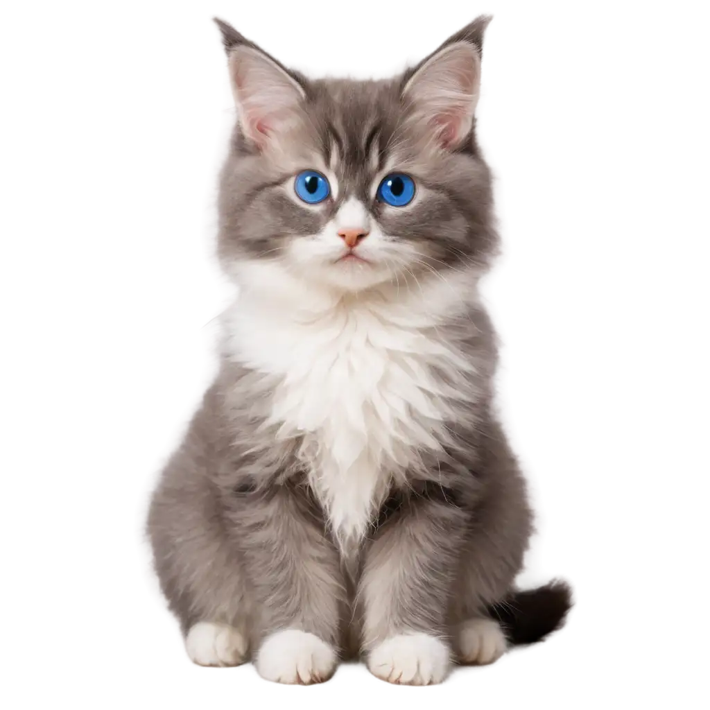 Adorable-Angora-Kitten-PNG-Grey-Fur-with-White-Spots-and-Blue-Eyes