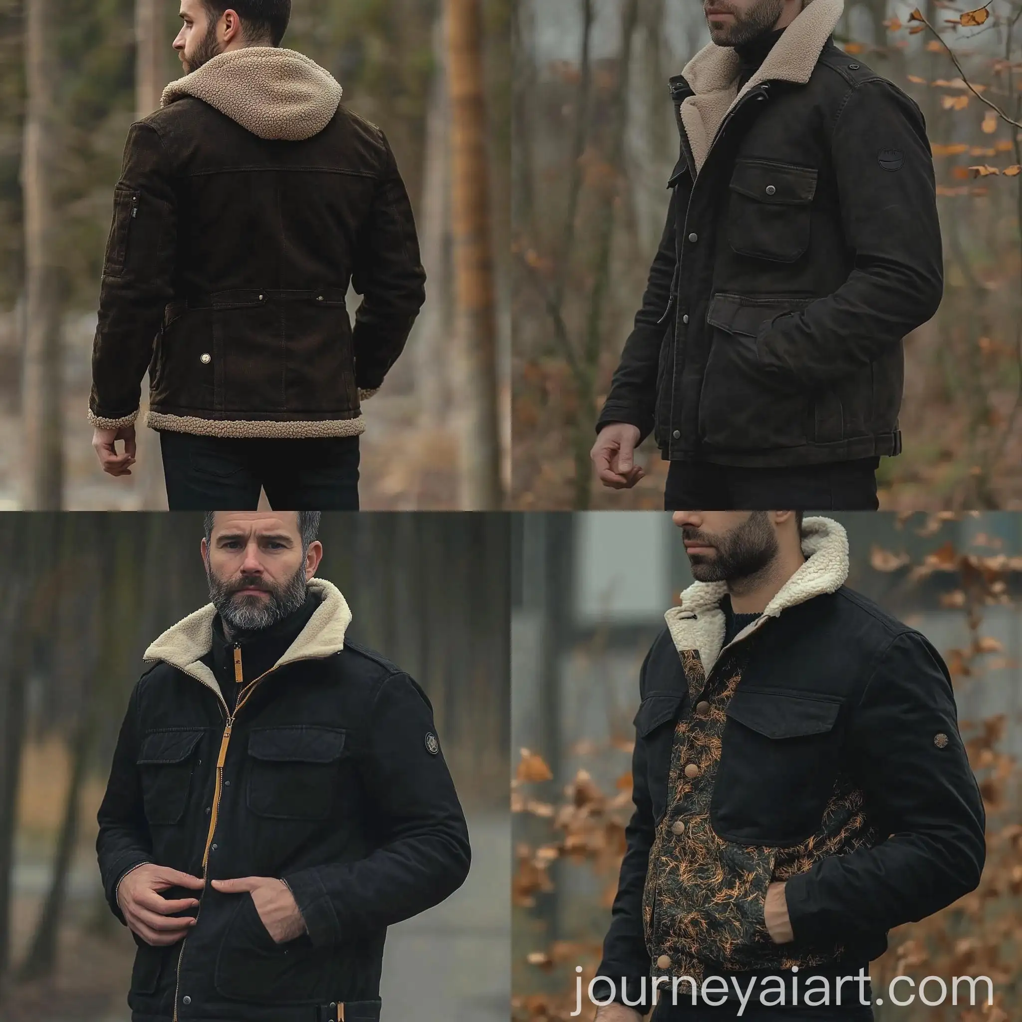 Man-in-Forest-Wearing-Jacket