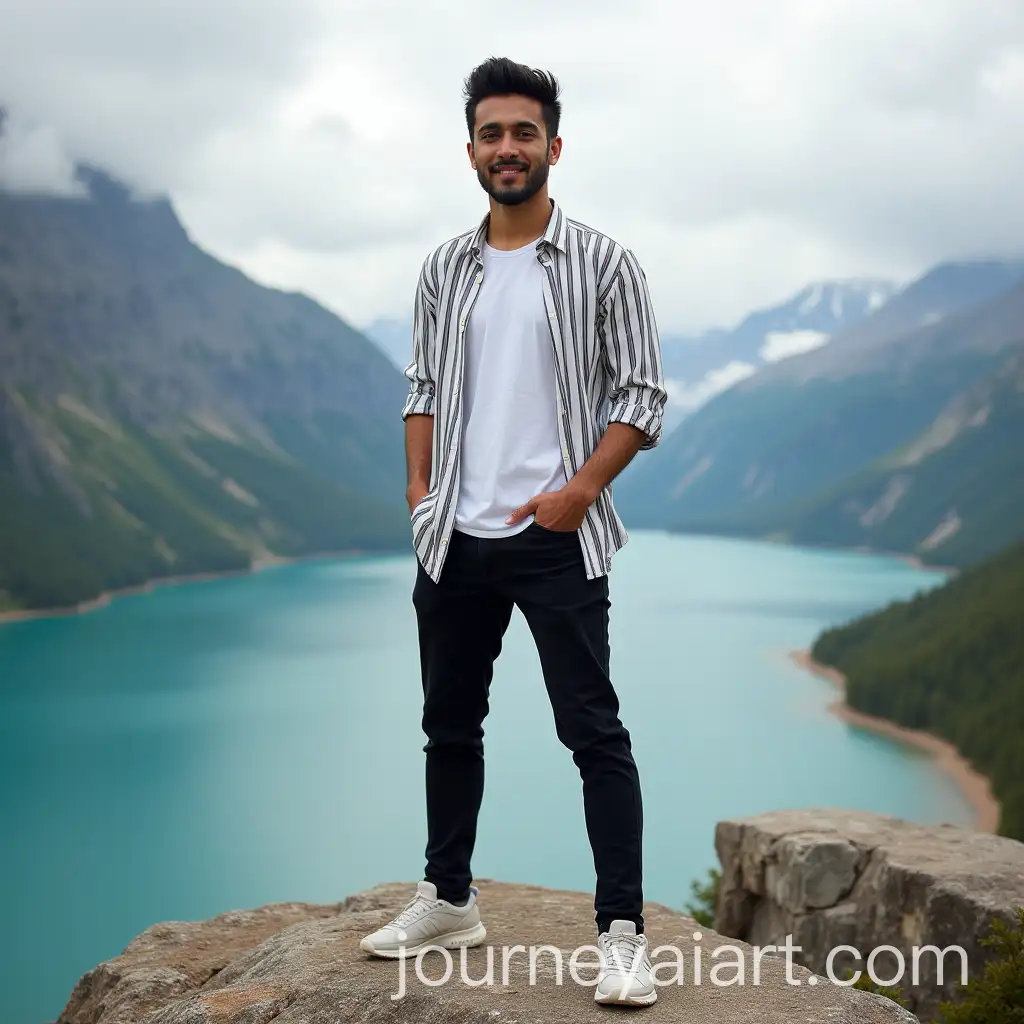 FullBodyAI-Image-Expansion-Portrait-of-a-Man-on-a-Mountain-with-Lake-Background-and-Text-Card