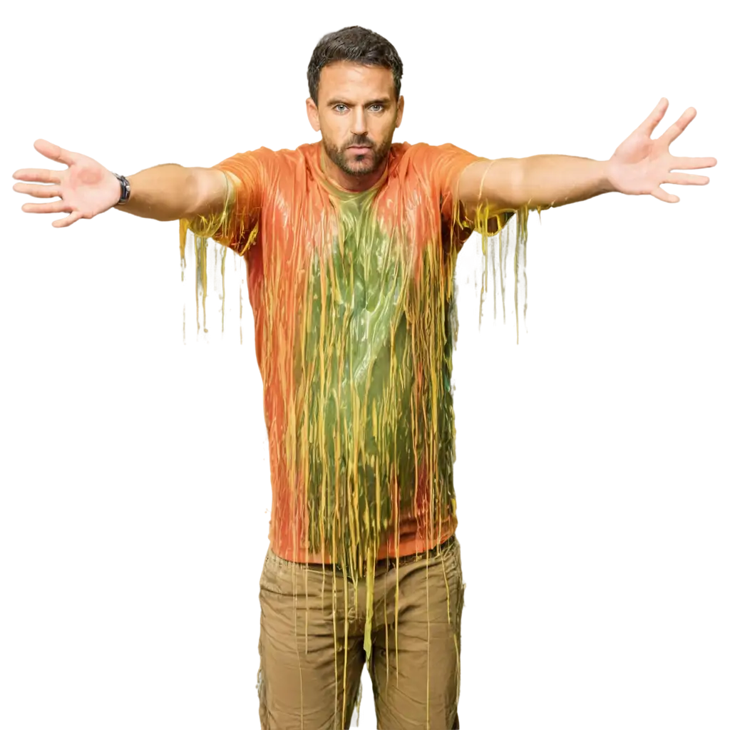 Colorful-Slime-Waterfall-PNG-Image-Man-Covered-in-Vibrant-Slime-Cascade