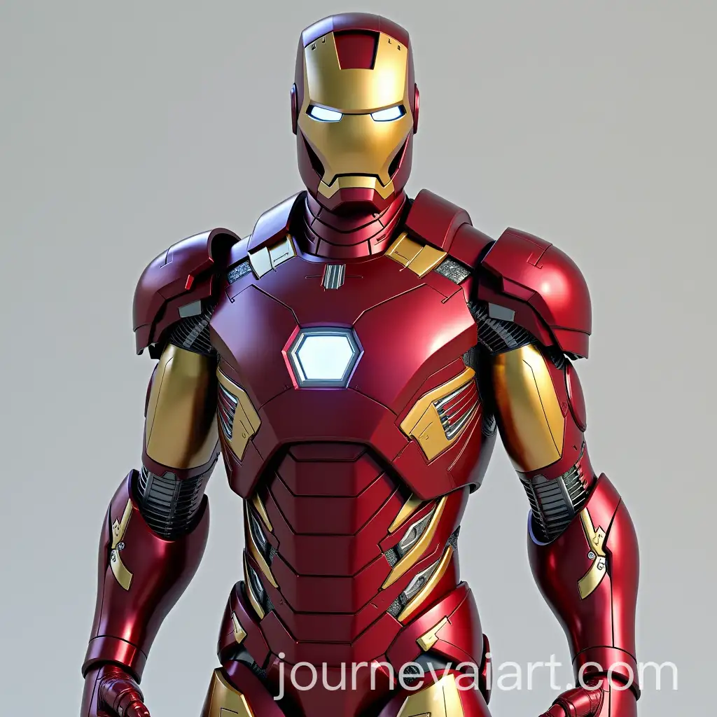 Detailed-3D-Rendering-of-Iron-Mans-Armor