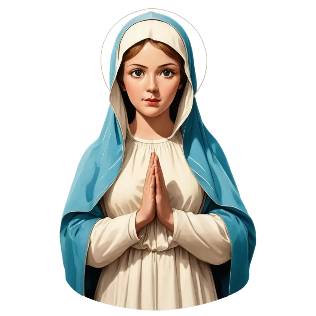 Cute-ComicStyle-PNG-Image-of-the-Virgin-Mary-for-Diverse-Creative-Uses