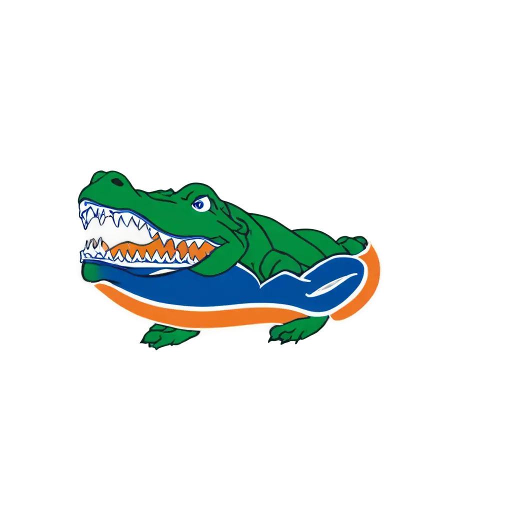 Florida-Gators-PNG-Image-Capturing-the-Spirit-of-Floridas-Iconic-Mascot