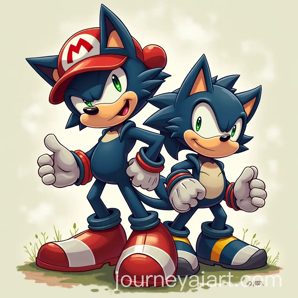 Wily-Character-in-Dynamic-Posed-Action