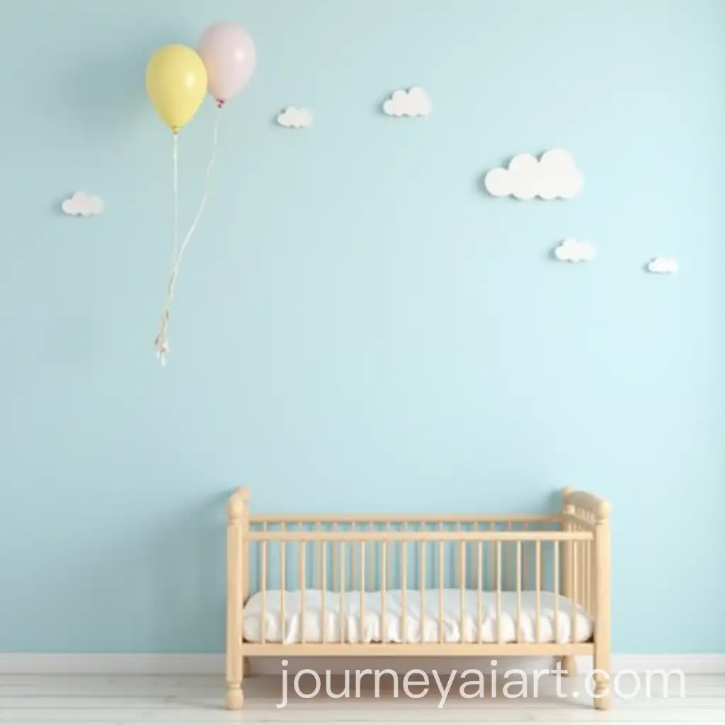 Babys-Room-with-Light-BlueAI-Image-Prompt-Expansion-Wall-and-Calm-Animal-Stickers