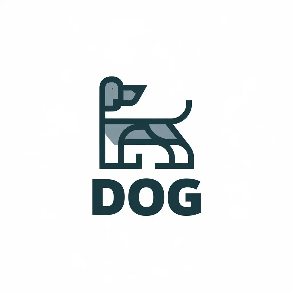 LOGO Design for Dog Vector Design with Dog Symbol for the Internet Industry