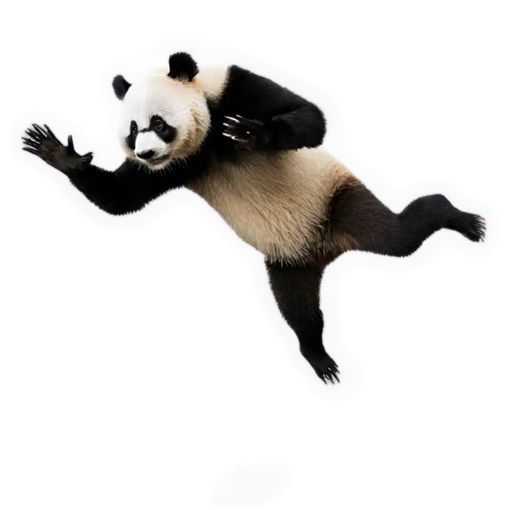 Playful-Panda-Diving-with-Goggles-HighQuality-PNG-Image-for-Creative-Use