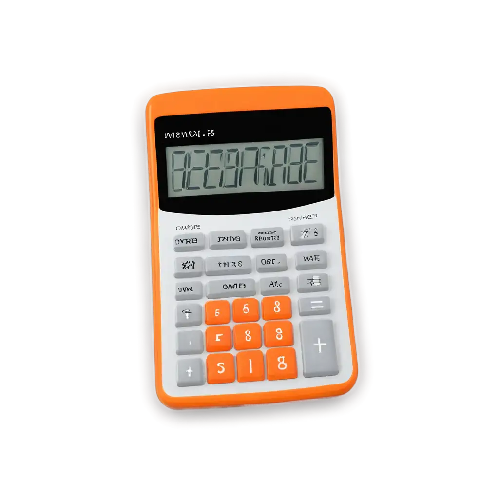 HighQuality-Orange-Calculator-PNG-for-Clear-Display-and-Versatile-Use