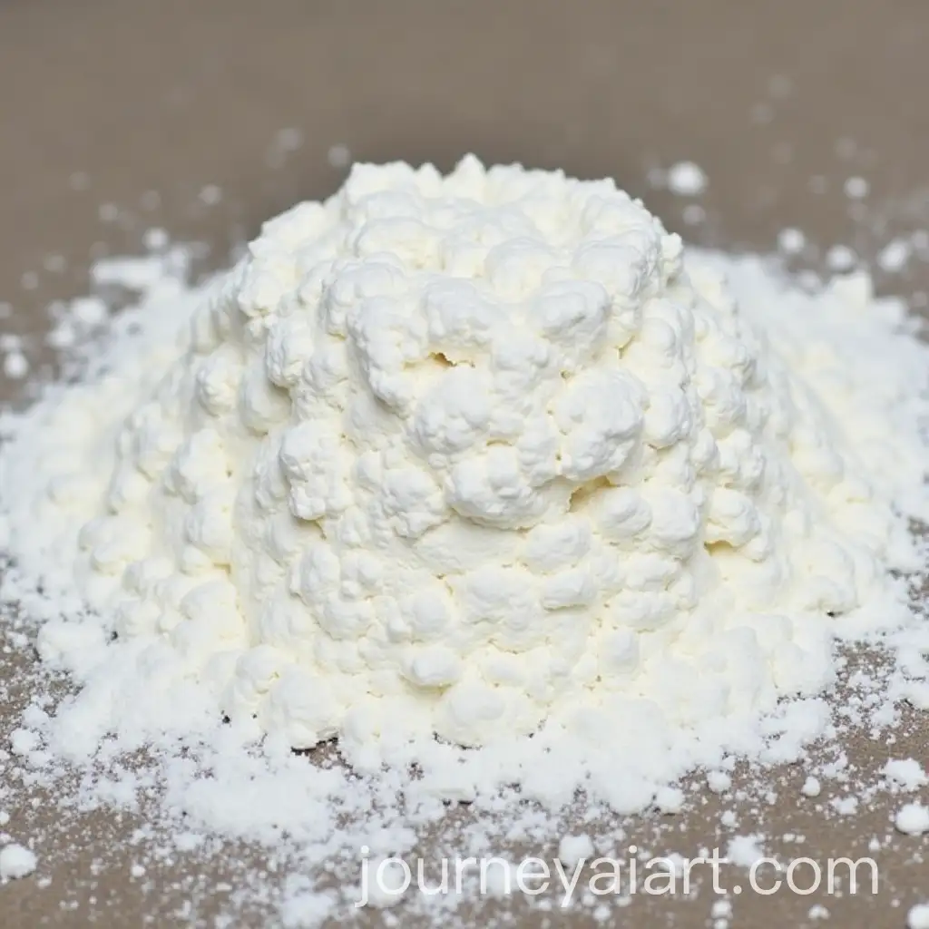 Artistic-Representation-of-Snowflake-Flour-in-a-Winter-Setting