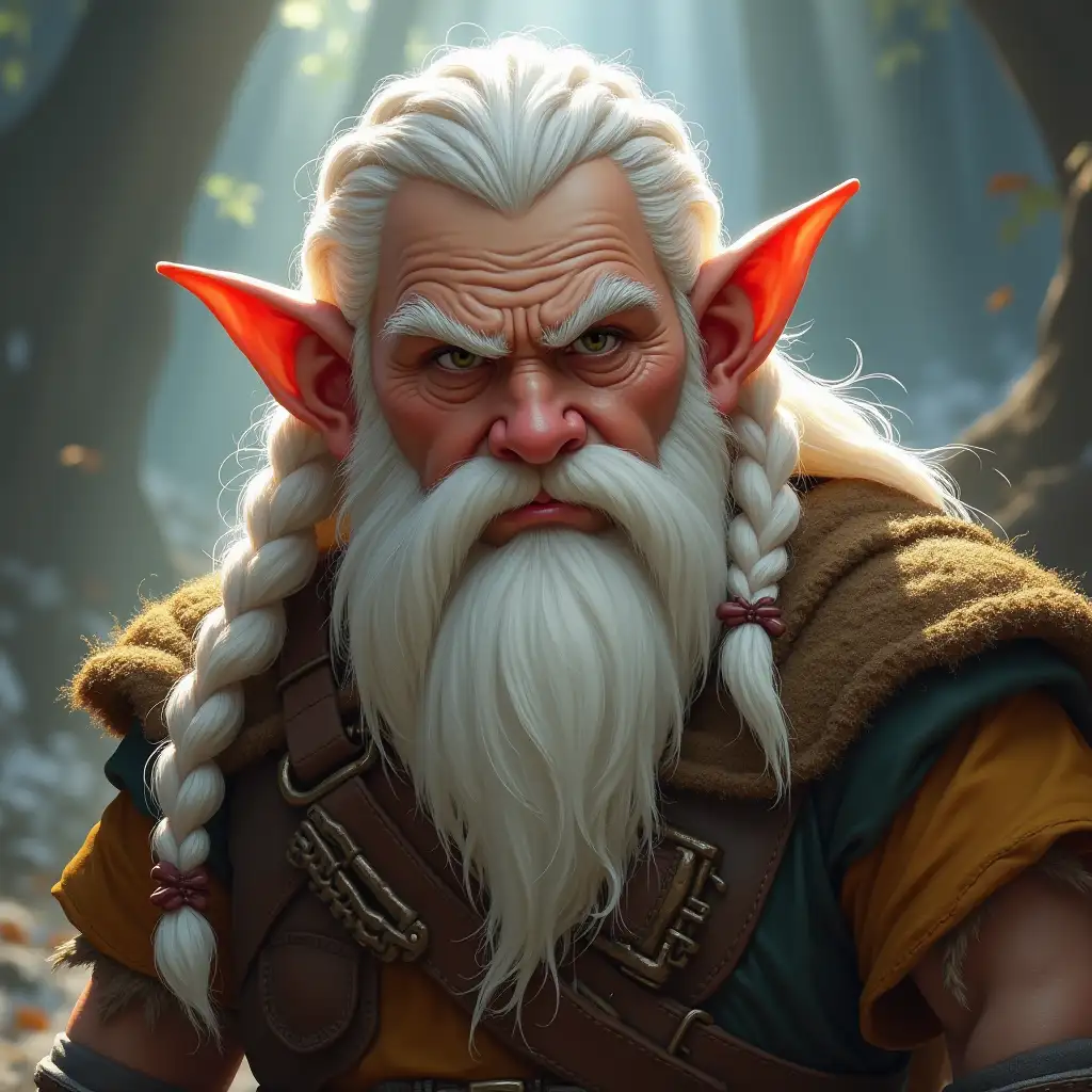 Fantasy-Dwarf-with-White-Braided-Hair-and-Short-Beard-in-DnD-Style