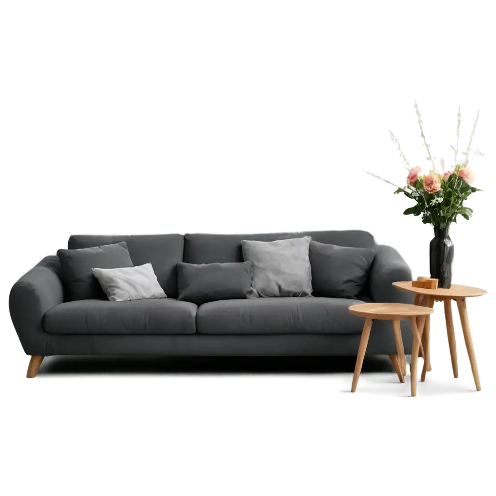 Elegant-DarkGray-Sofa-PNG-Perfect-for-Home-Decor-Visuals