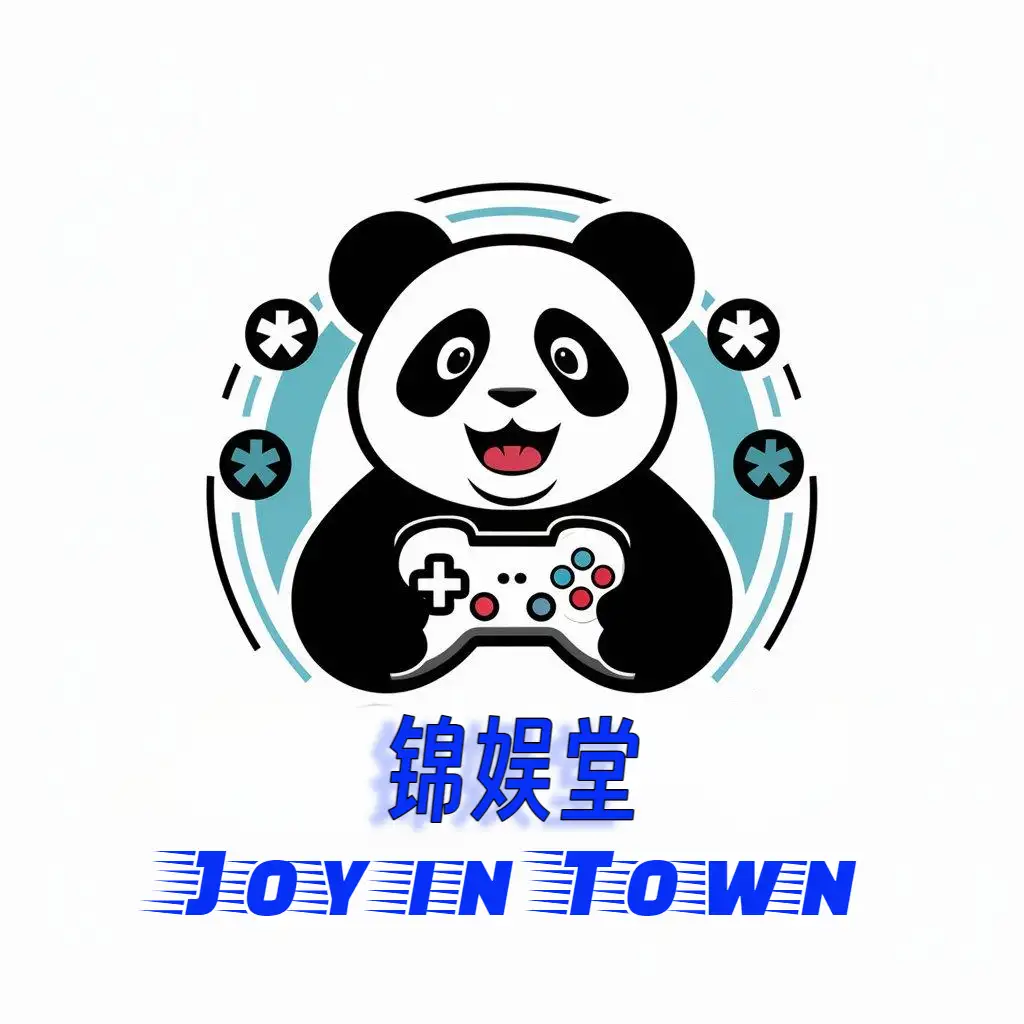 LOGO-Design-for-Jinyundang-Playful-Panda-with-Game-Console-and-Controller-Theme