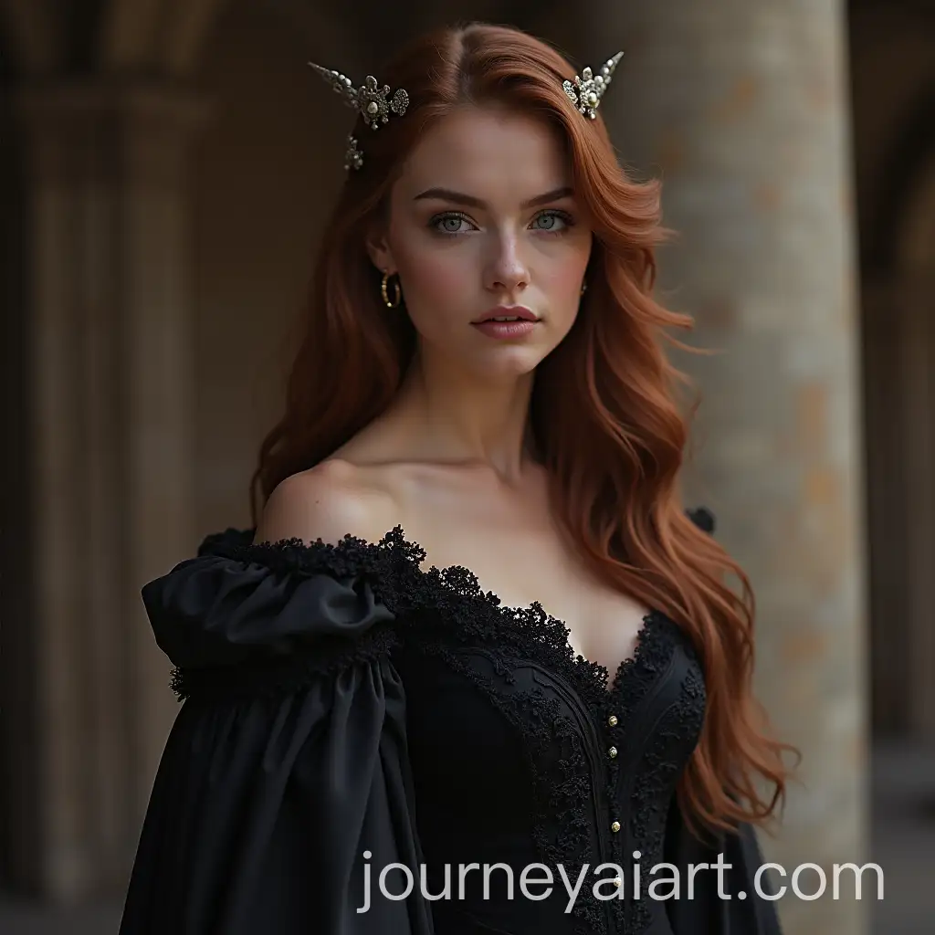 Feyre-Archeron-in-a-Mystical-Forest-Setting