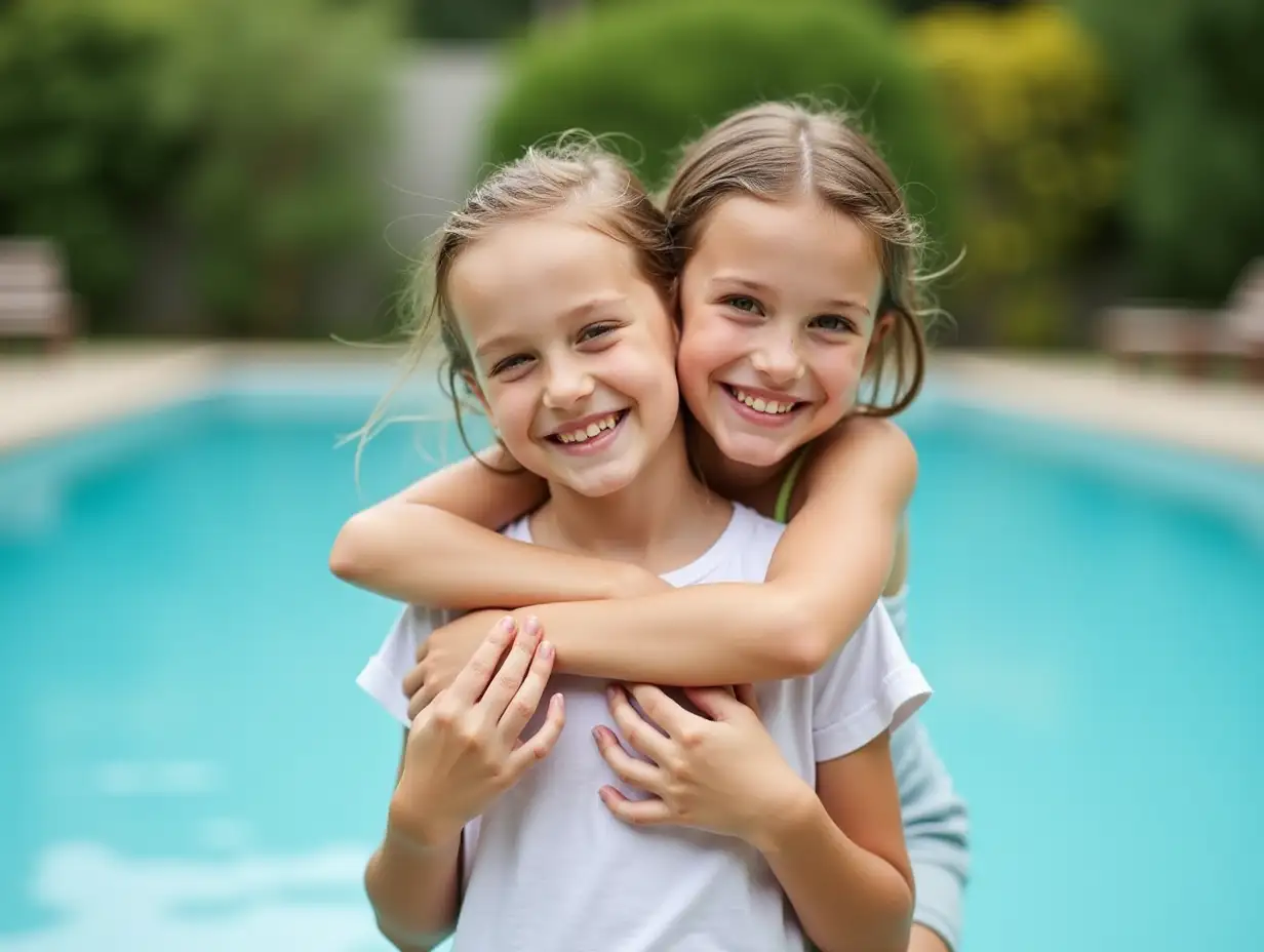 Siblings-Bonding-by-the-Swimming-Pool-Family-Love-and-Summer-Fun