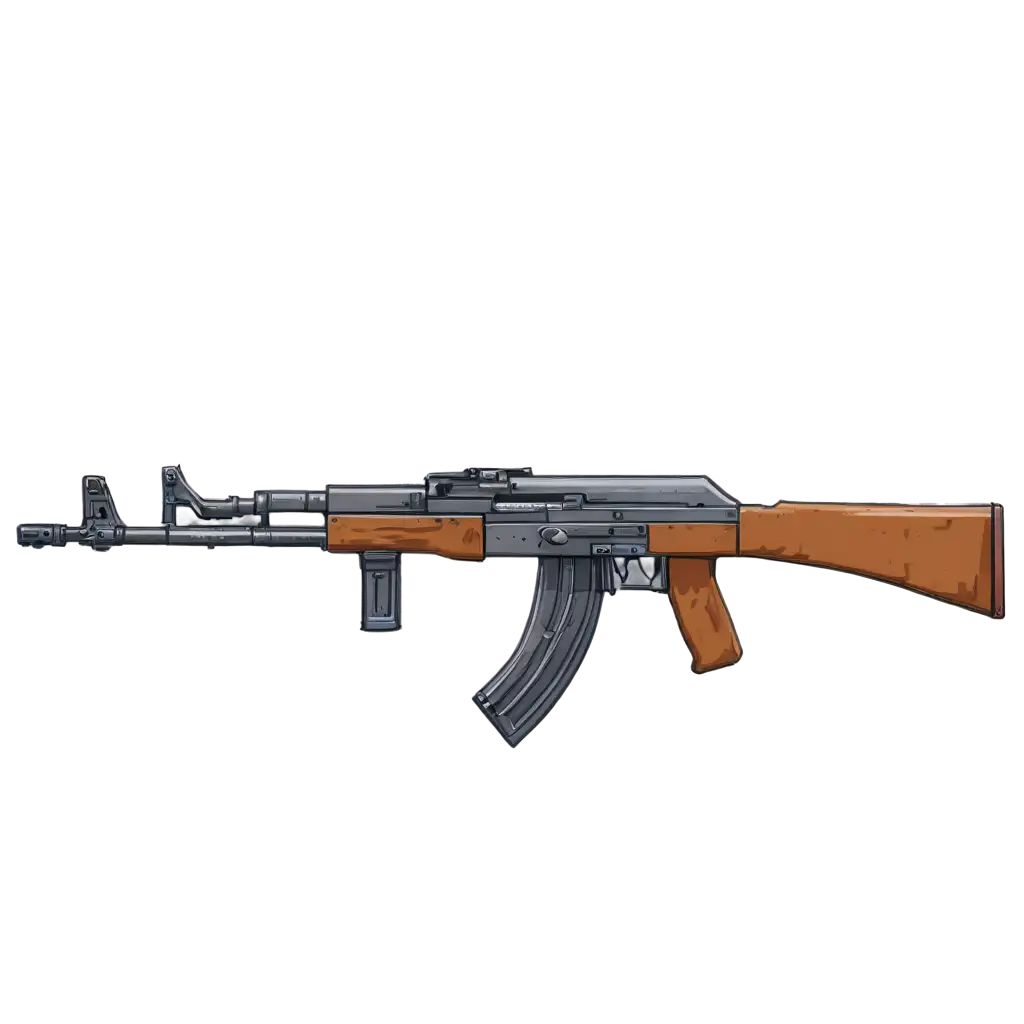 AK-47 pixel art