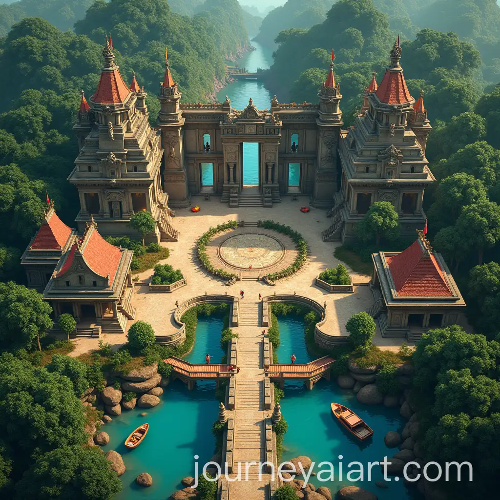 Ancient-Jungle-City-at-its-Peak-with-Thriving-Marketplaces-and-Mystical-Grandeur