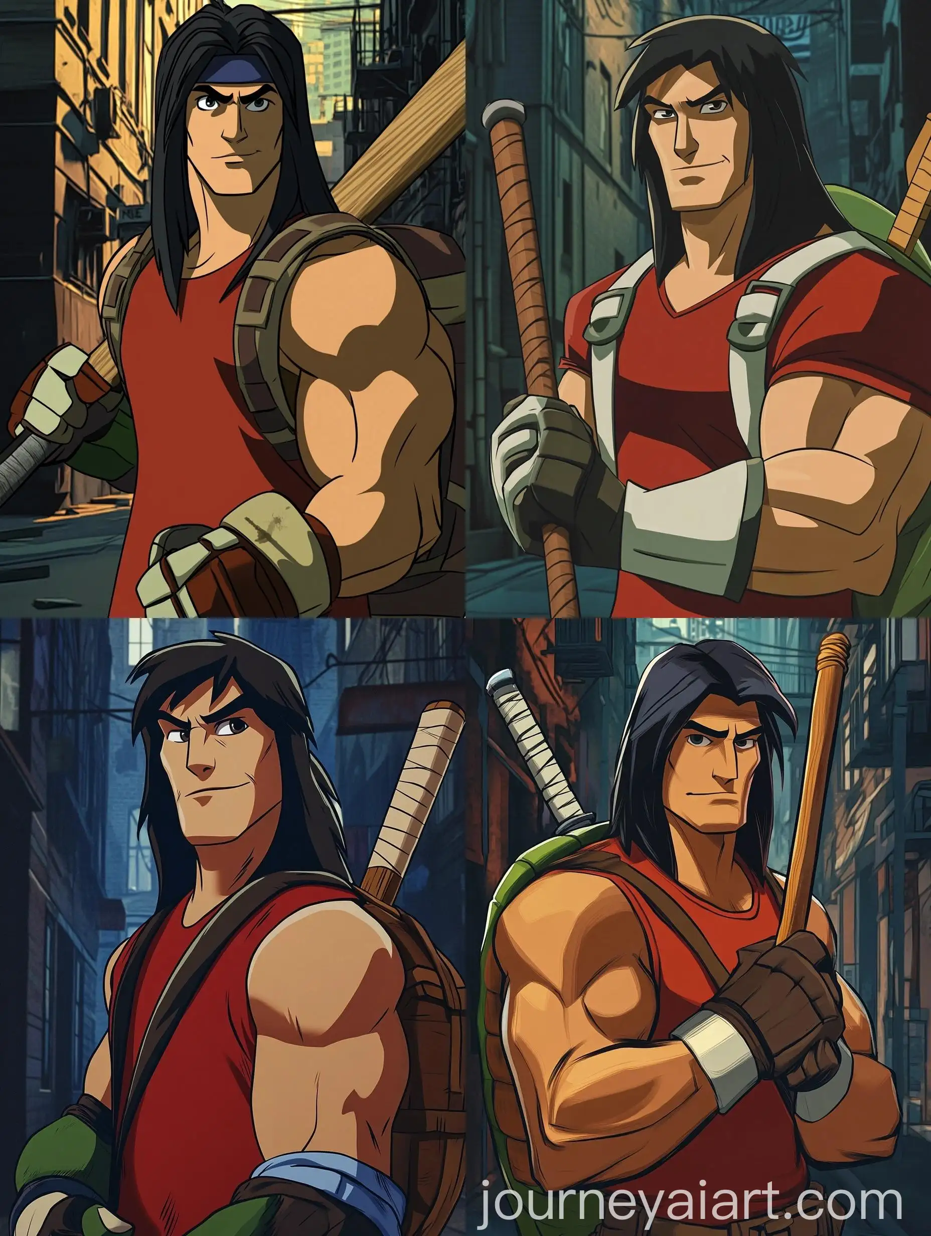 Casey-Jones-in-New-York-City-Alley-with-Nunchakus-and-Hockey-Stick