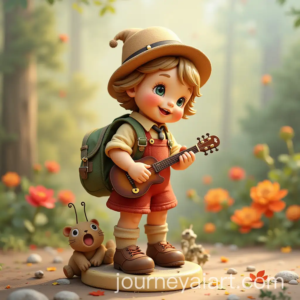 Children-Playing-with-Bumblebees-in-a-Field