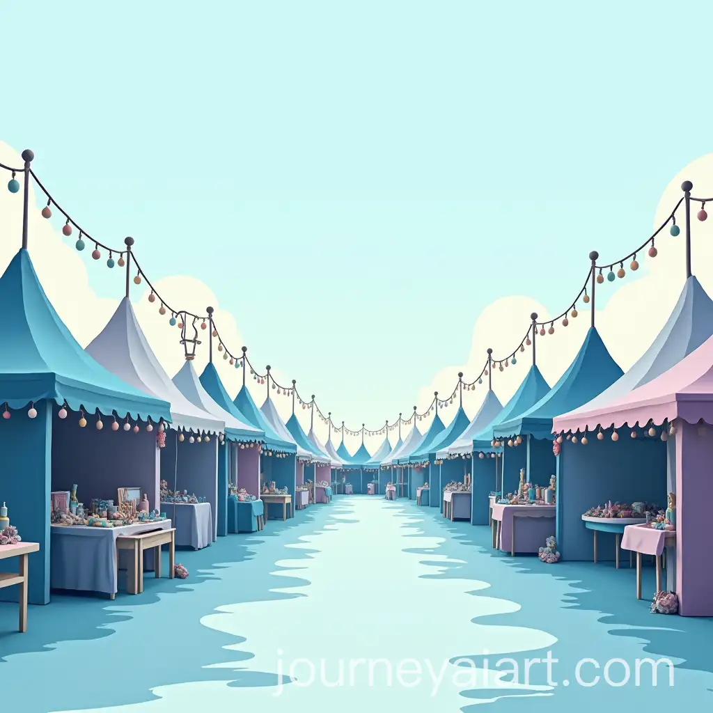 AI-Art-Prompt-ExpansionArts-and-Crafts-Fair-with-Tents-in-Pastel-Blue-Tones