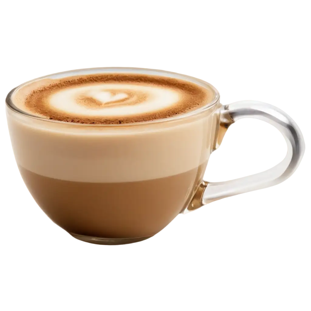 HighQuality-PNG-Image-of-Coffee-Latte-in-a-Glass-Cup-for-Aesthetic-and-HD-Visual-Appeal