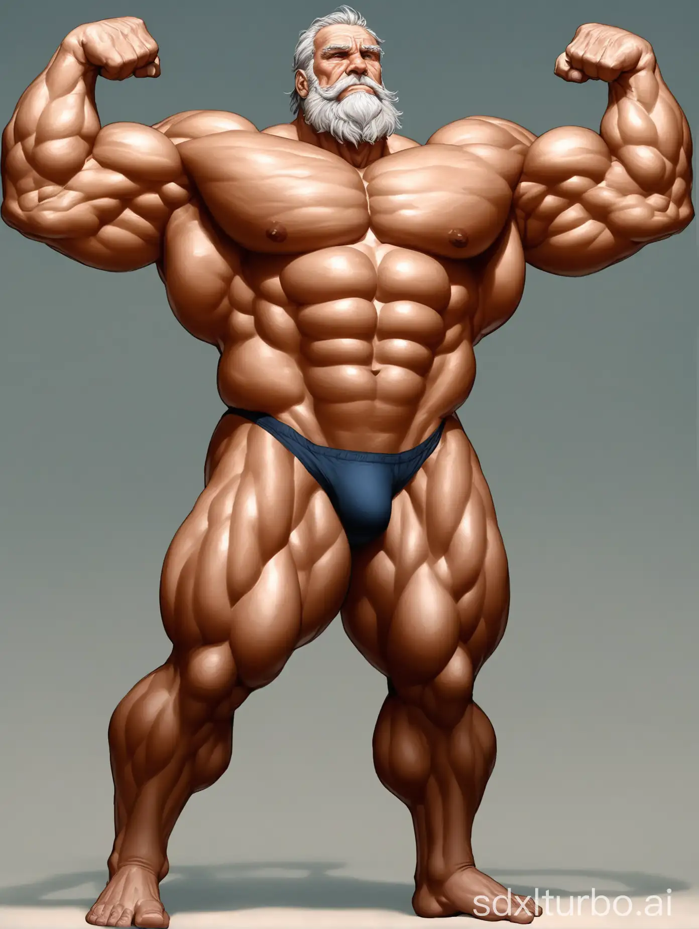 Imposing-Elderly-Man-Showcasing-Muscular-Build