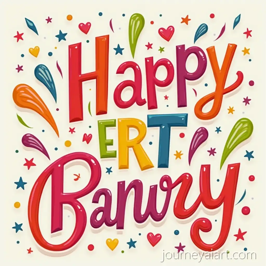 Vibrant-Party-InvitationAI-Art-Prompt-Expansion-Poster-with-Bold-Colors-and-Letter-Design