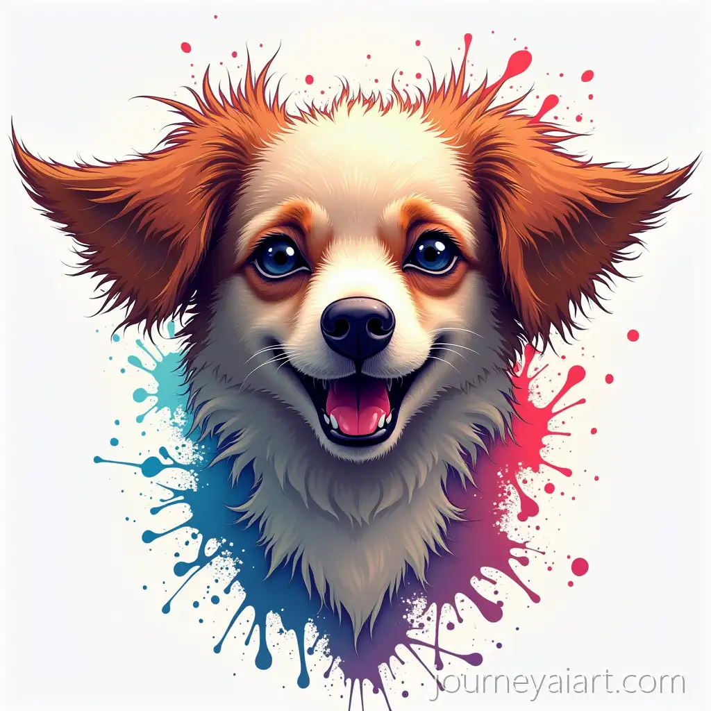 Colorful-CreativeAI-Art-Prompt-Expansion-Dad-Sublimation-Design-with-Transparent-Background