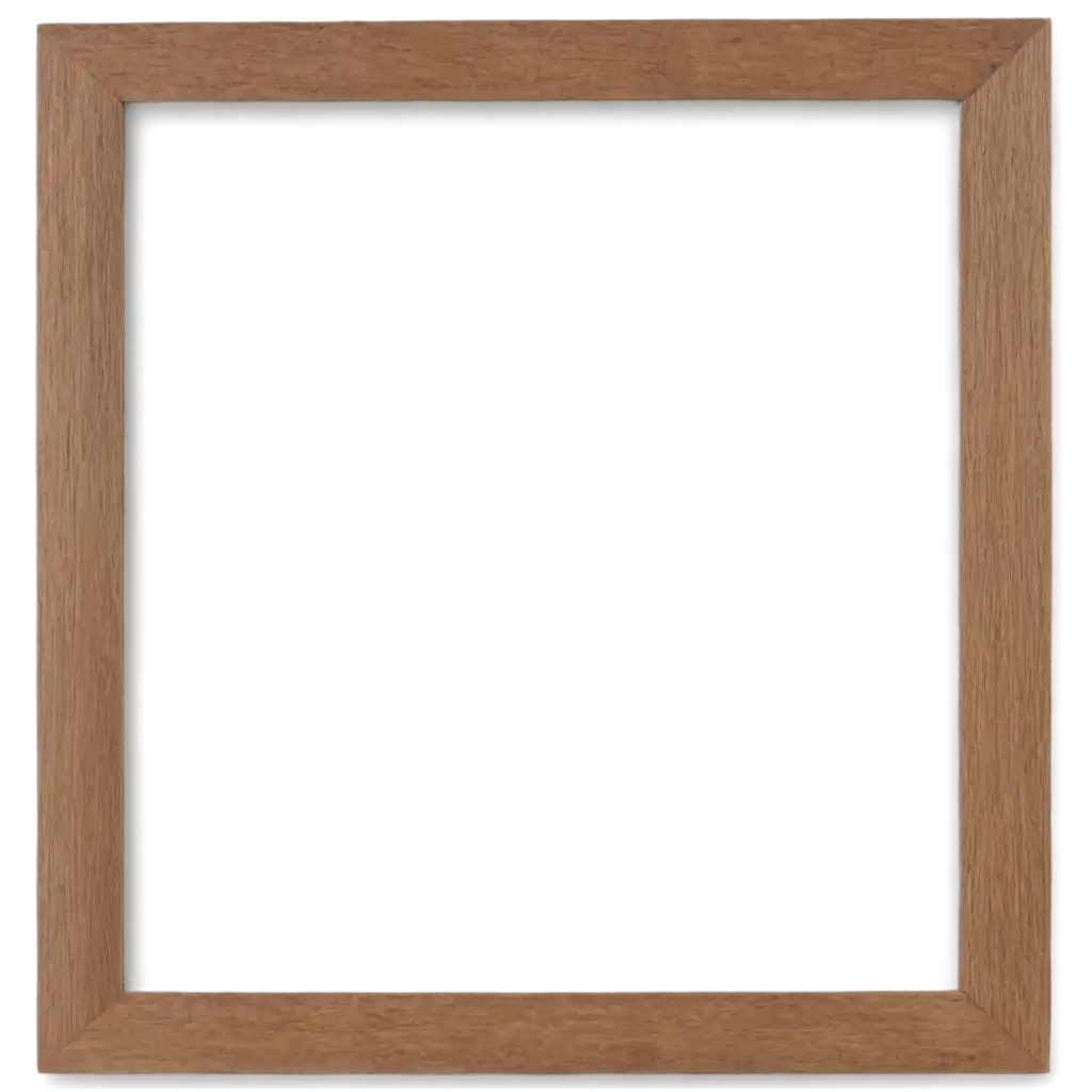 Wood-Frame-PNG-HighQuality-Image-for-Creative-Projects