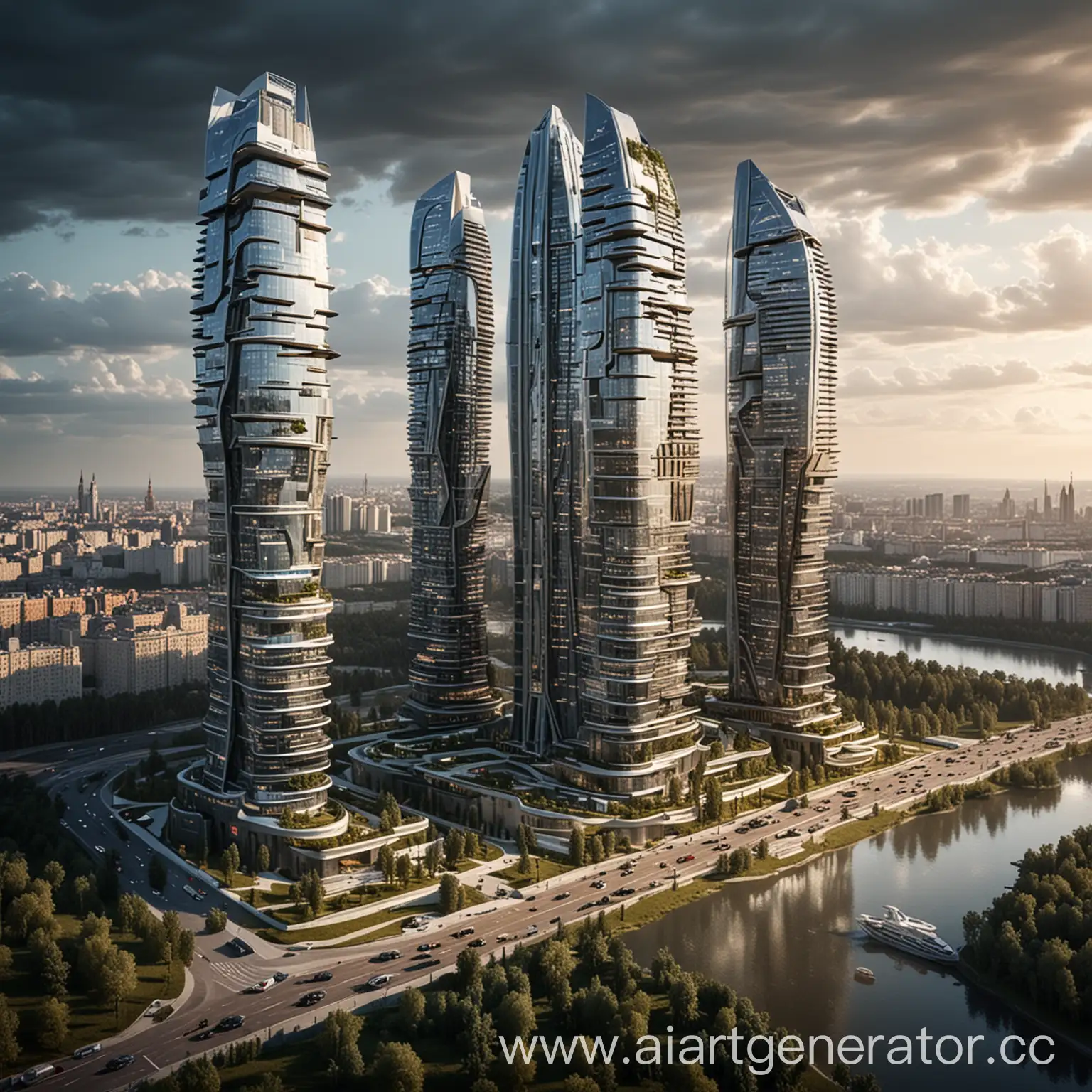 Futuristic-Elite-Real-Estate-Development-in-Moscow-2100