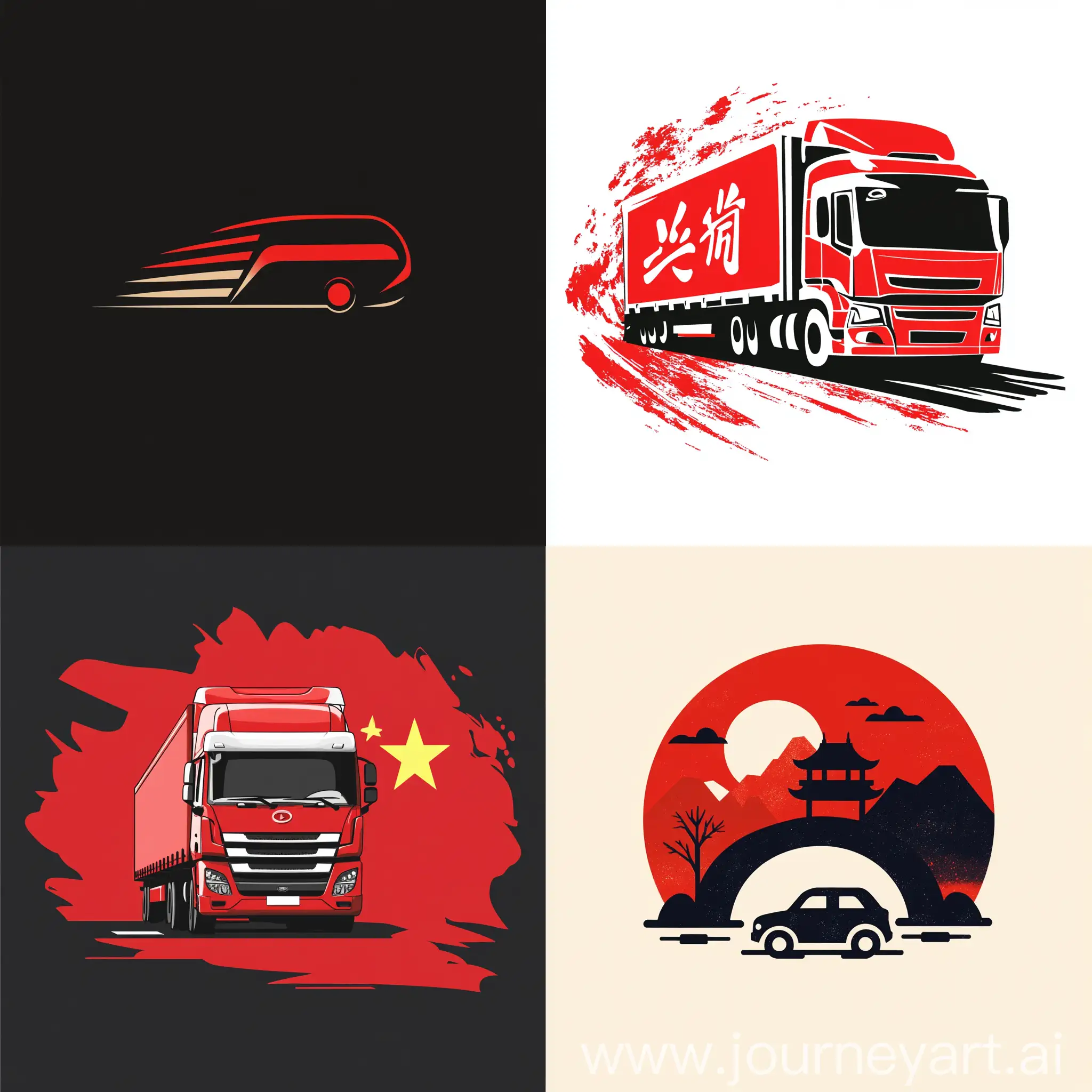 International-Goods-Transport-Service-from-China-to-Russia-CarGo-Logo-Design