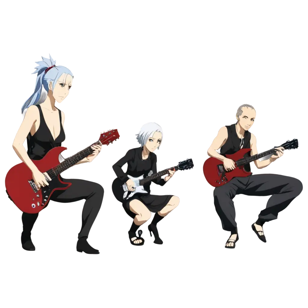 Hidan-and-Kakuju-Playing-Guitar-PNG-HighQuality-Image-for-Creative-Projects