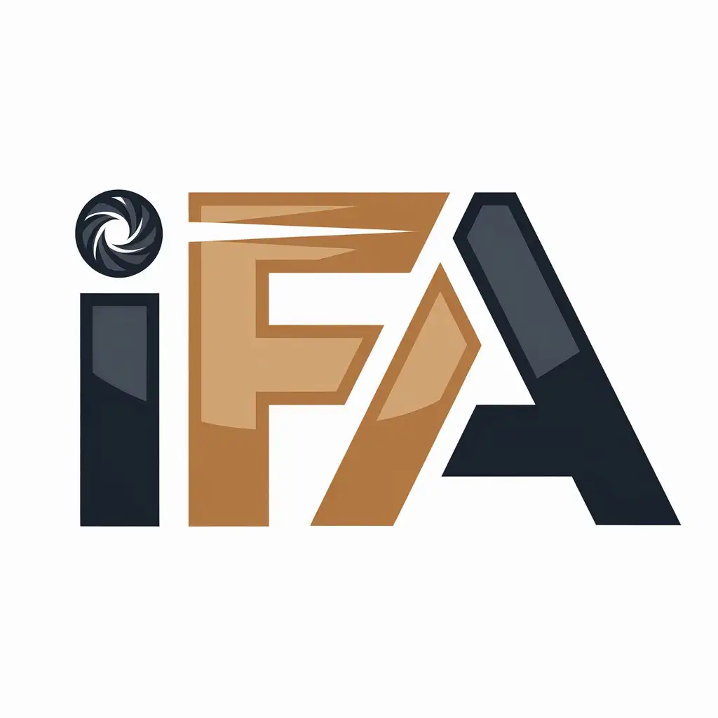 LOGO Design For IFA Modern and Clear Design with Symbolic Text IFA