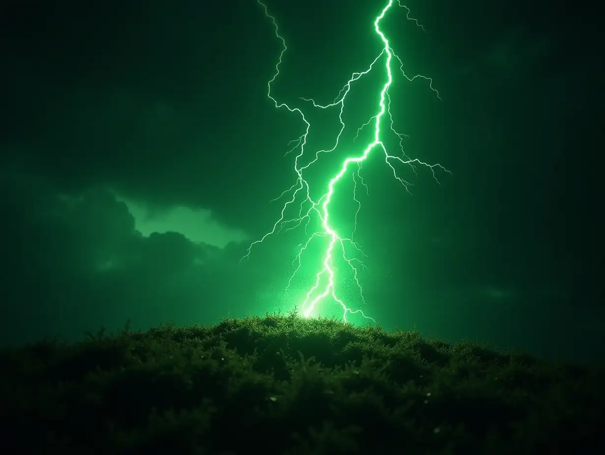 GROWING GRAPHIC, CRYPTOVALUTES, GREEN GRAPHIC, LIGHTNING, EXPLOSIONS