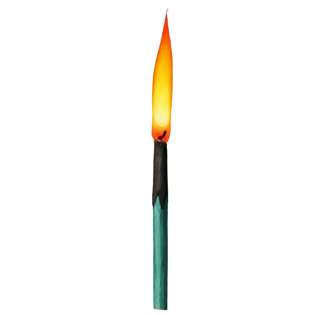 Natural-Gas-Flame-Drawn-by-a-Childs-Pencil-PNG-Image-for-Creative-and-Rough-Visuals