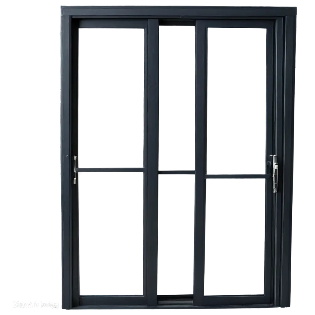 Modern-and-Dark-UPVC-Sliding-Doors-PNG-Image-for-Interior-Design-and-Architecture