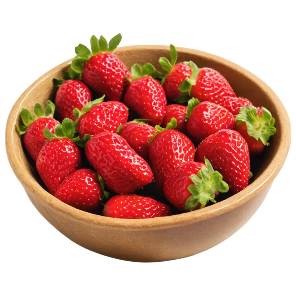 Fresh-Strawberries-in-a-Bowl-PNG-Image-for-Product-Display