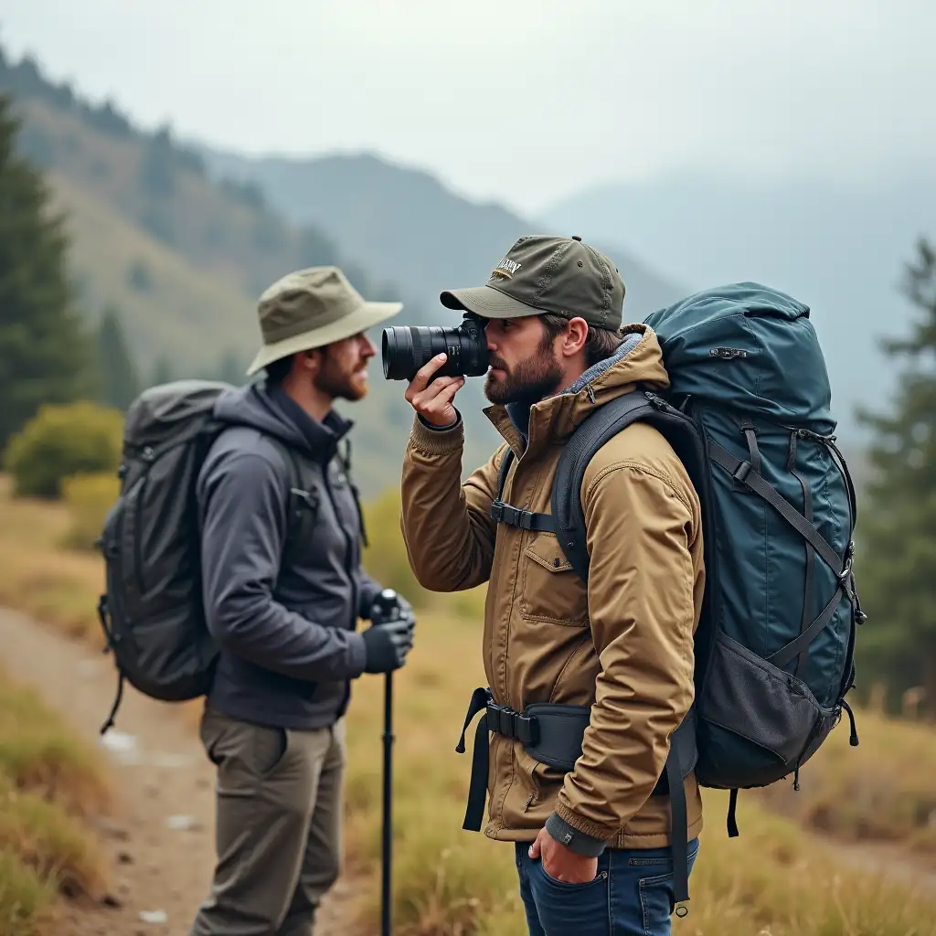 Tourist, hiker, photographer, loner.
