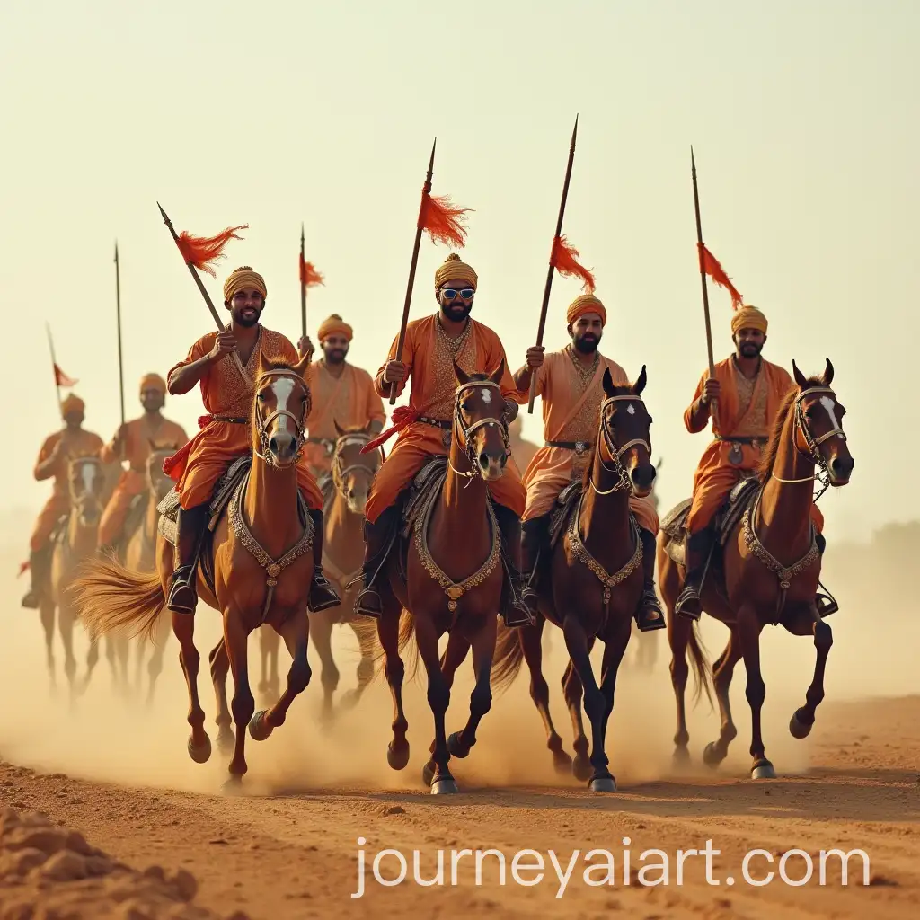 Rajput-Cavalry-Charge-in-Battle