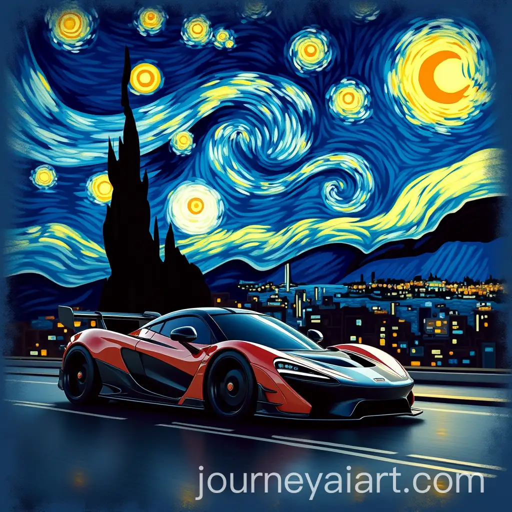 McLaren-F1-Car-Under-the-Night-Sky-Inspired-by-Van-Gogh