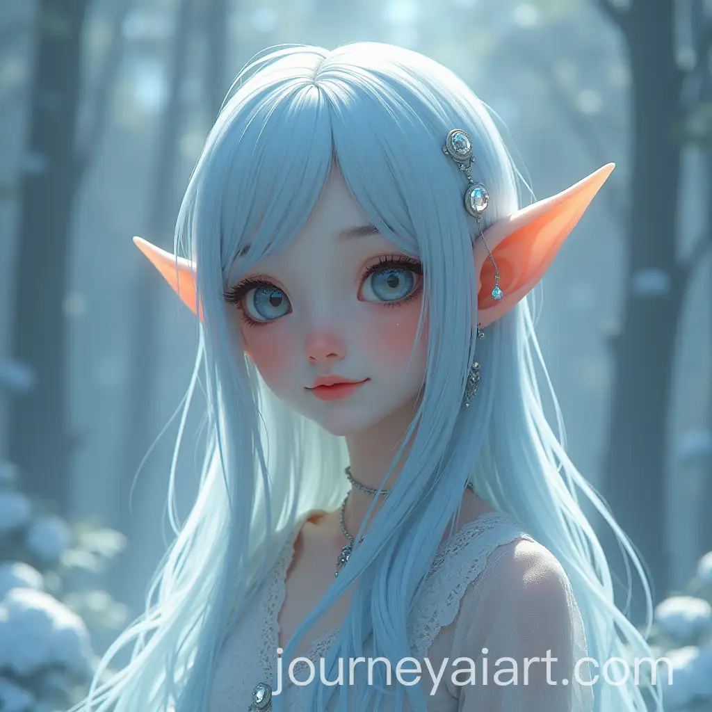 Group-of-Five-Girls-with-Elvish-Beauty-and-MoonstoneAdorned-Features