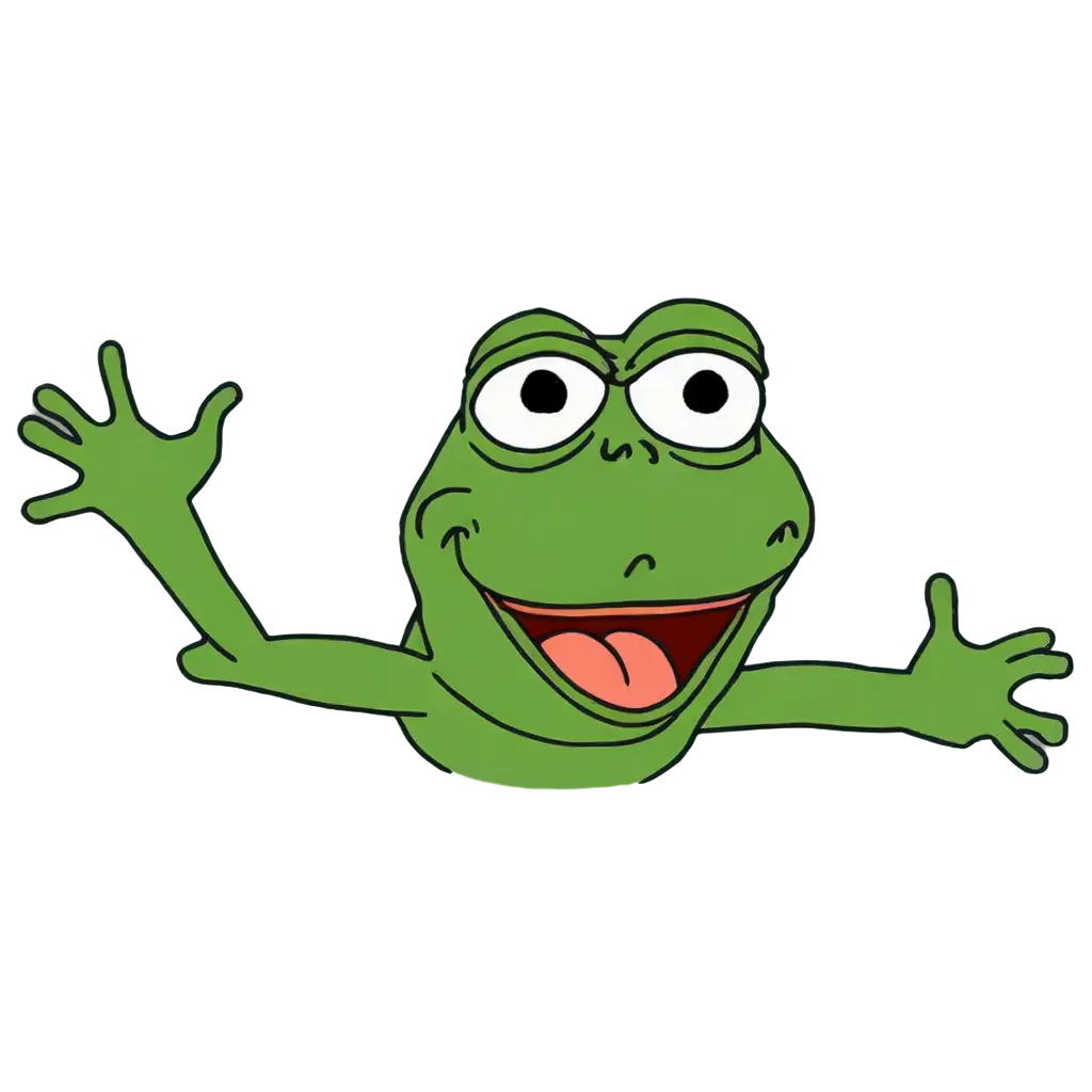 Cartoon-Pepe-the-Frog-PNG-Image-Playful-and-Memorable-Illustration