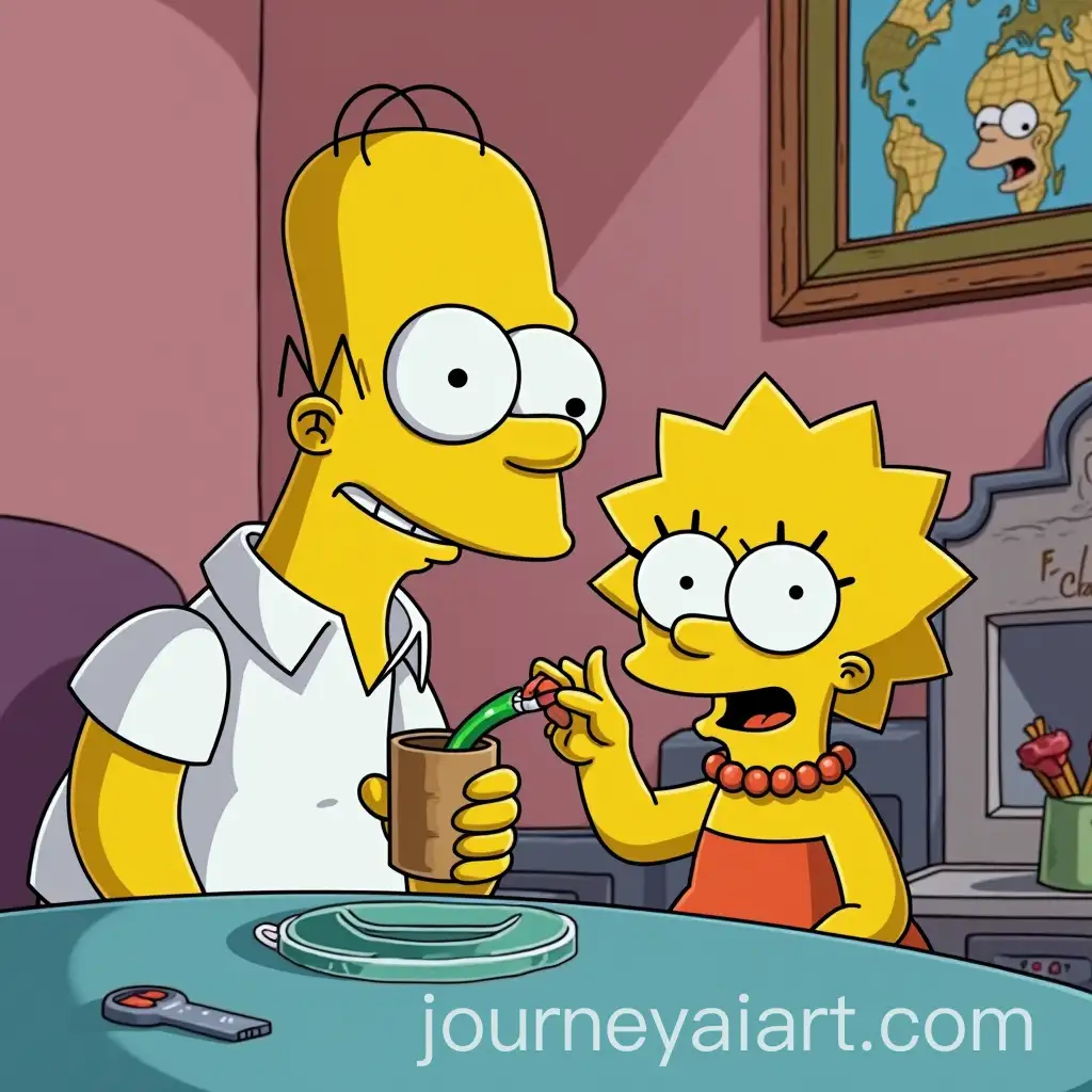 Simpsons-Characters-in-TikTok-Meme-Style