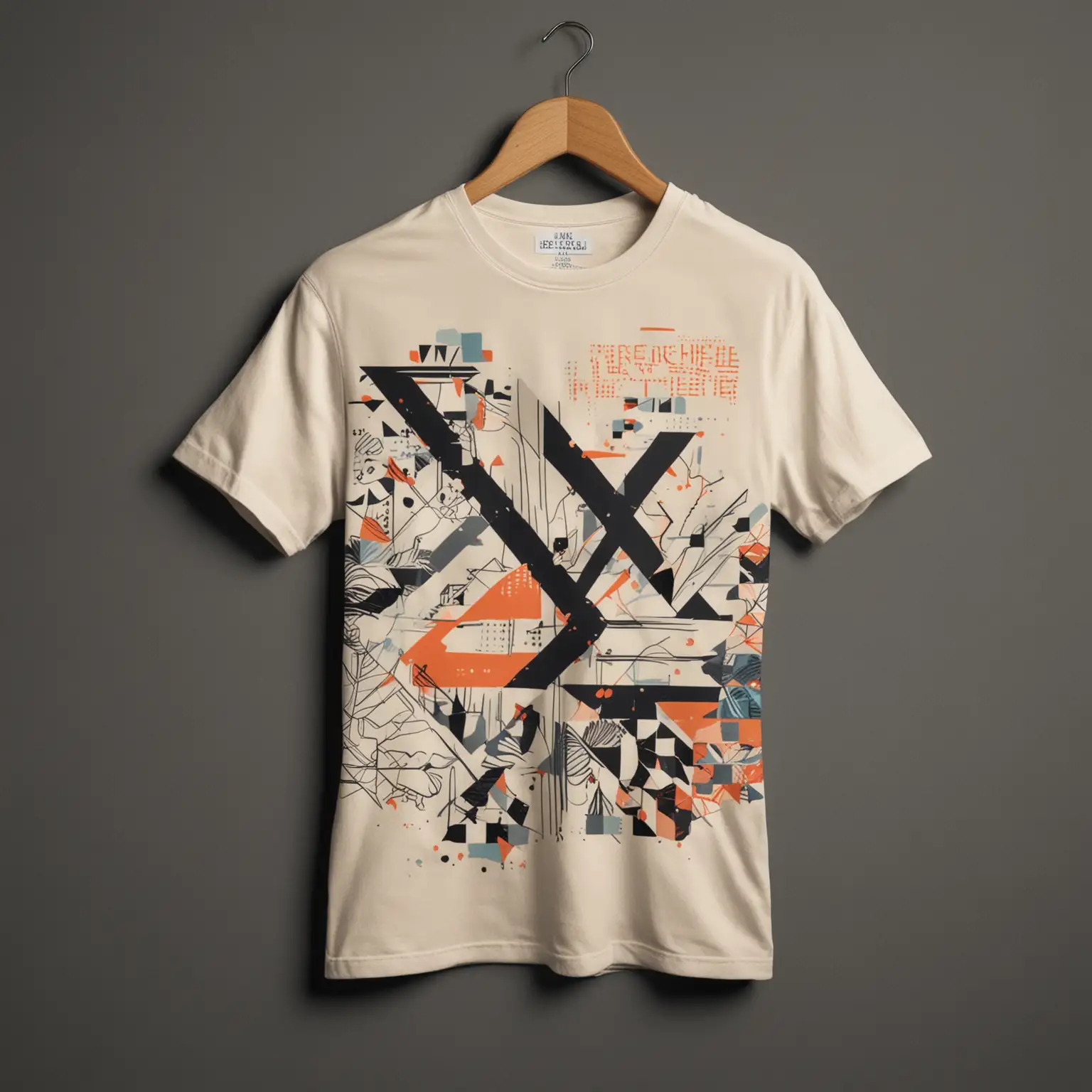 Youth-Tshirt-Design-Trendy-Geometric-Patterns-with-Minimalistic-Pop-Culture-References