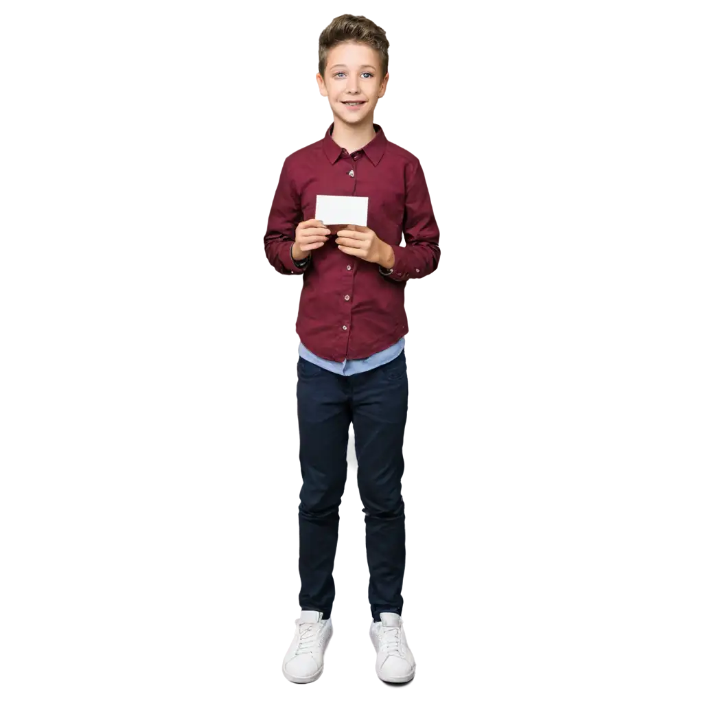 Boy-with-Business-Card-PNG-Image-Professional-Art-Prompt