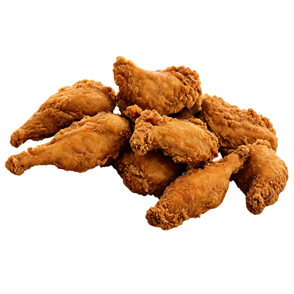 Delicious-and-Appetizing-Fried-Chicken-PNG-Image-Enhance-Your-Culinary-Content-with-HighQuality-Visuals