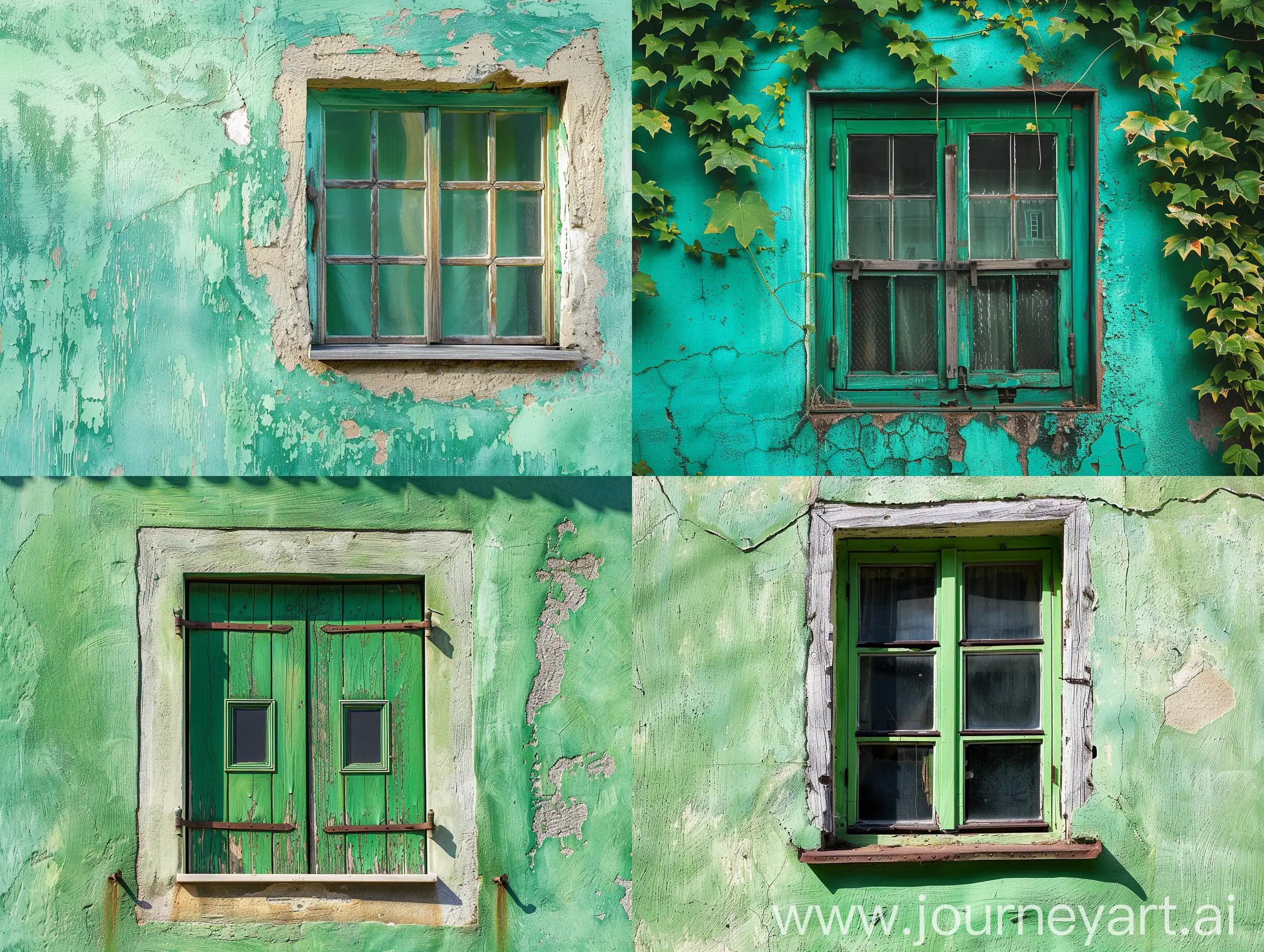 Bright-Window-with-Green-Colors