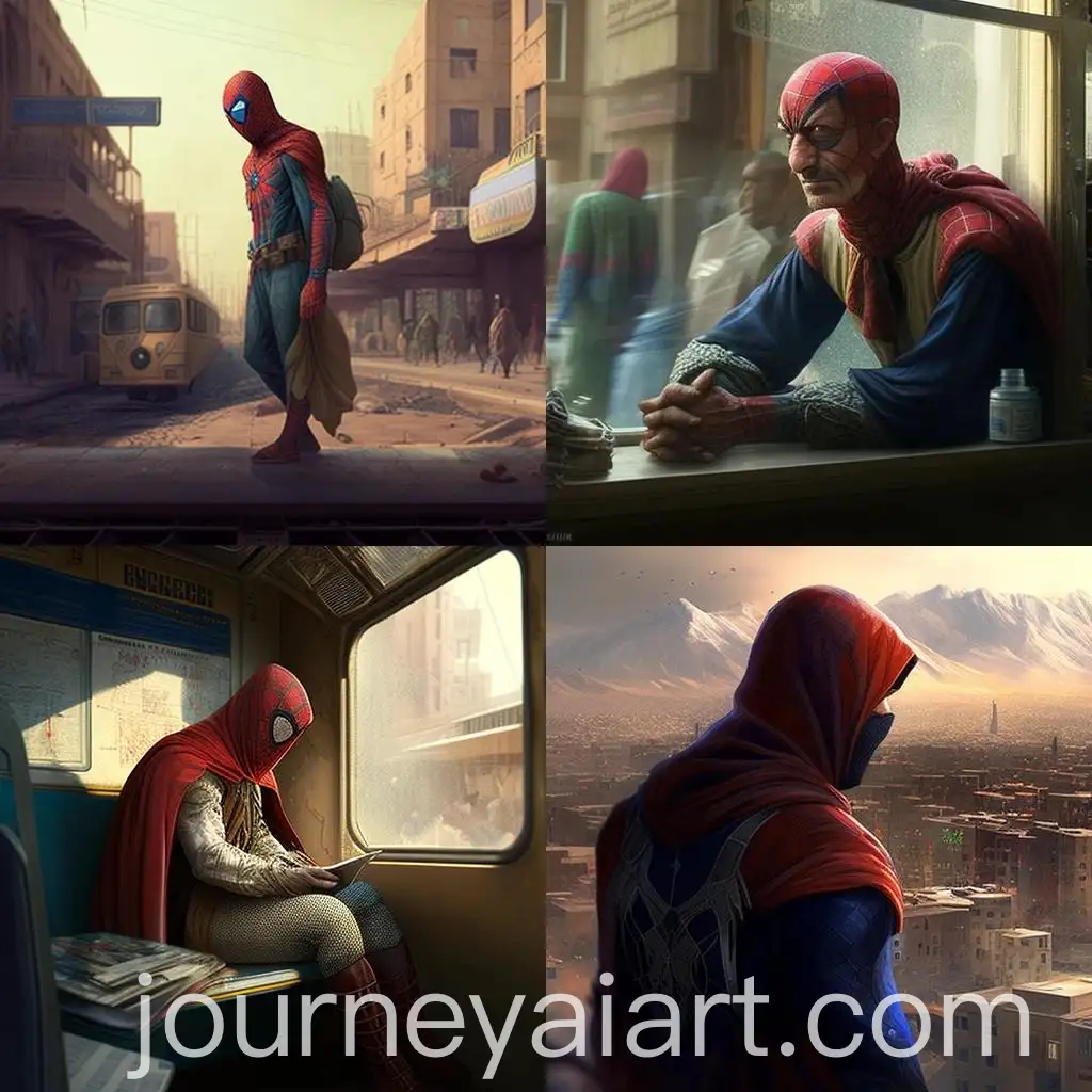 Spiderman-in-Tehran-Urban-Scene